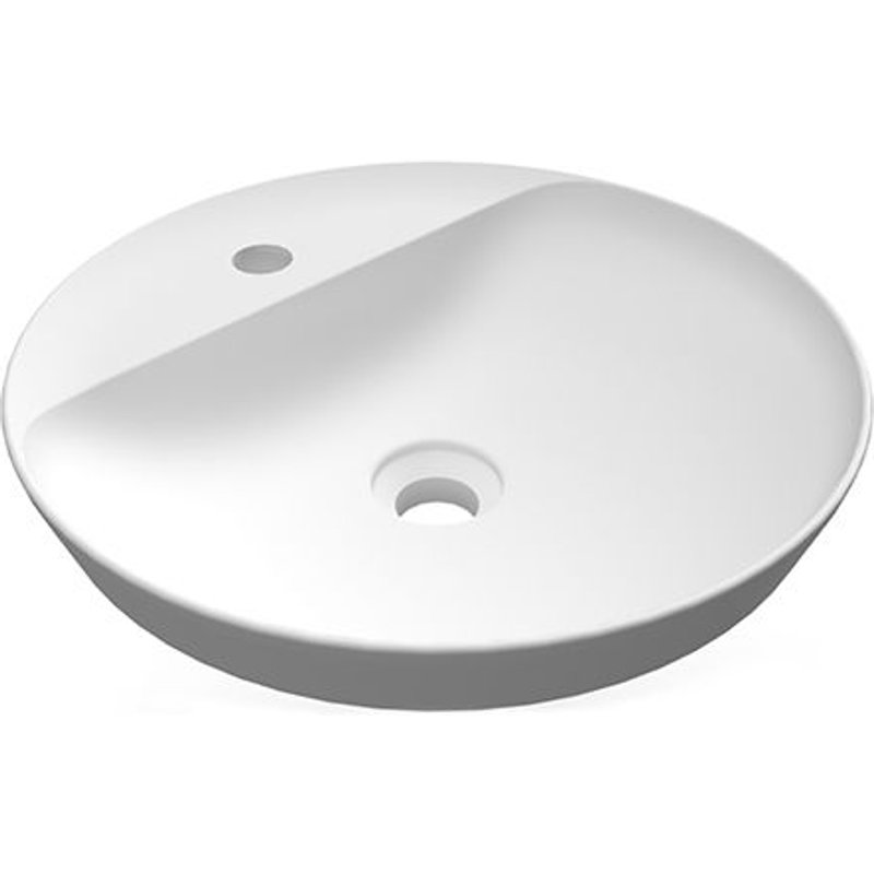 1 X LAVABO. ÉVIERS ET ACCESSOIRES EN CÉRAMIQUE Blanc