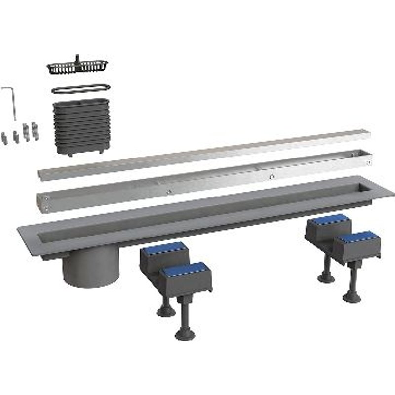 1 X SIPHONS. VIDANGES. TUYAUX ET RACCORDS EN PLASTIQUE DE MARQUE BONOMINI 1000 millimètres