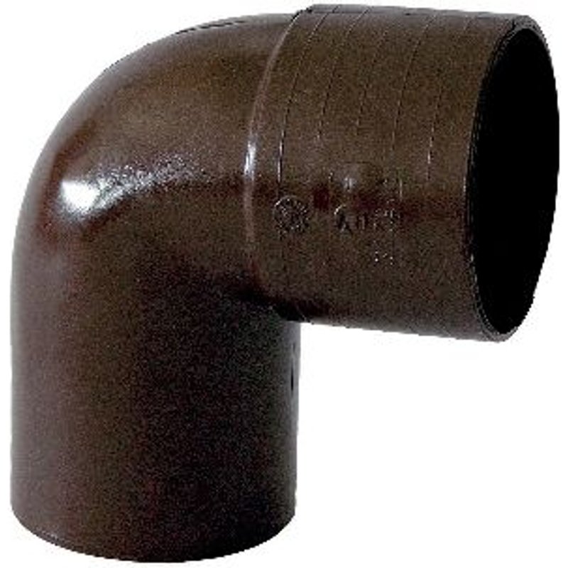 1 X TUYAUX ET RACCORDS POUR DRAINS DE PLUIE Diam.100 - Marron