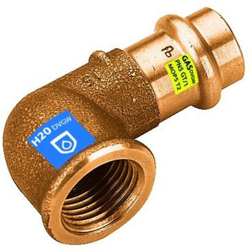 1 X RACCORDS À PRESSER EN CUIVRE FRABO POUR EAU/GAZ Diamètre 22 x 1