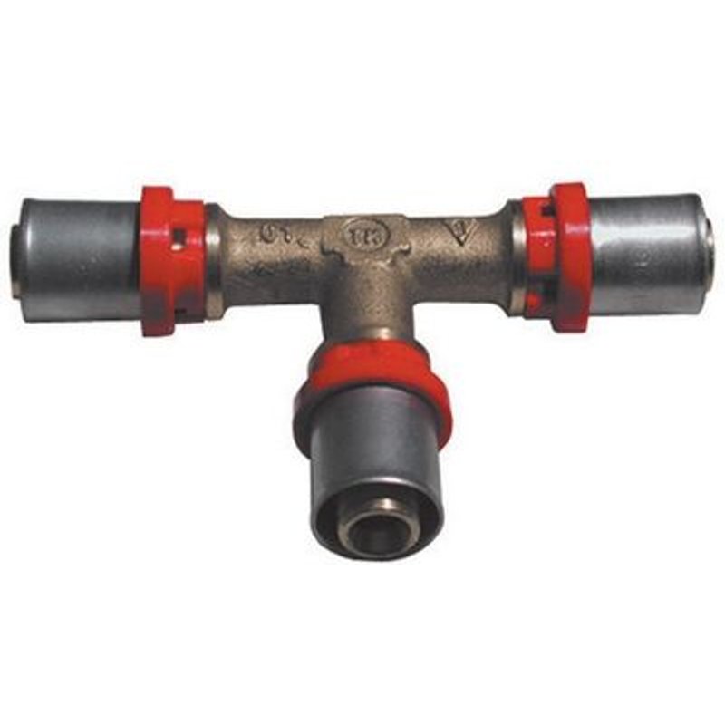 1 X RACCORDS À PRESSER TIEMME POUR TUYAU MULTICOUCHE 50x50x40