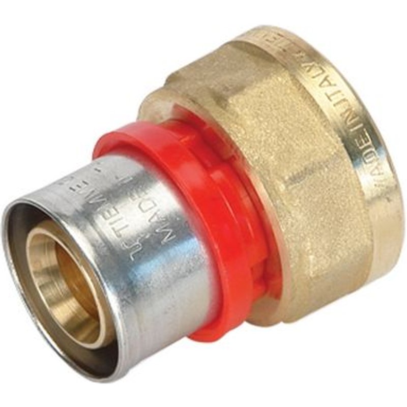 1 X RACCORDS À PRESSER TIEMME POUR TUYAU MULTICOUCHE 20 x 2,0 - 1/2