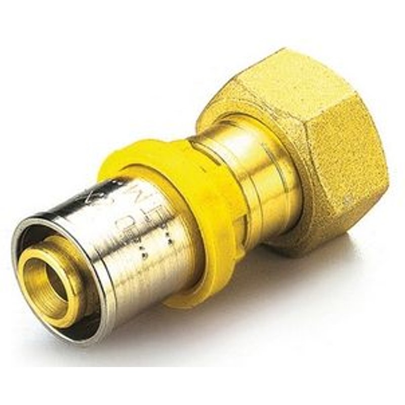 1 X RACCORDS À PRESSER POUR TUYAU MULTICOUCHE DE GAZ 16x3/4