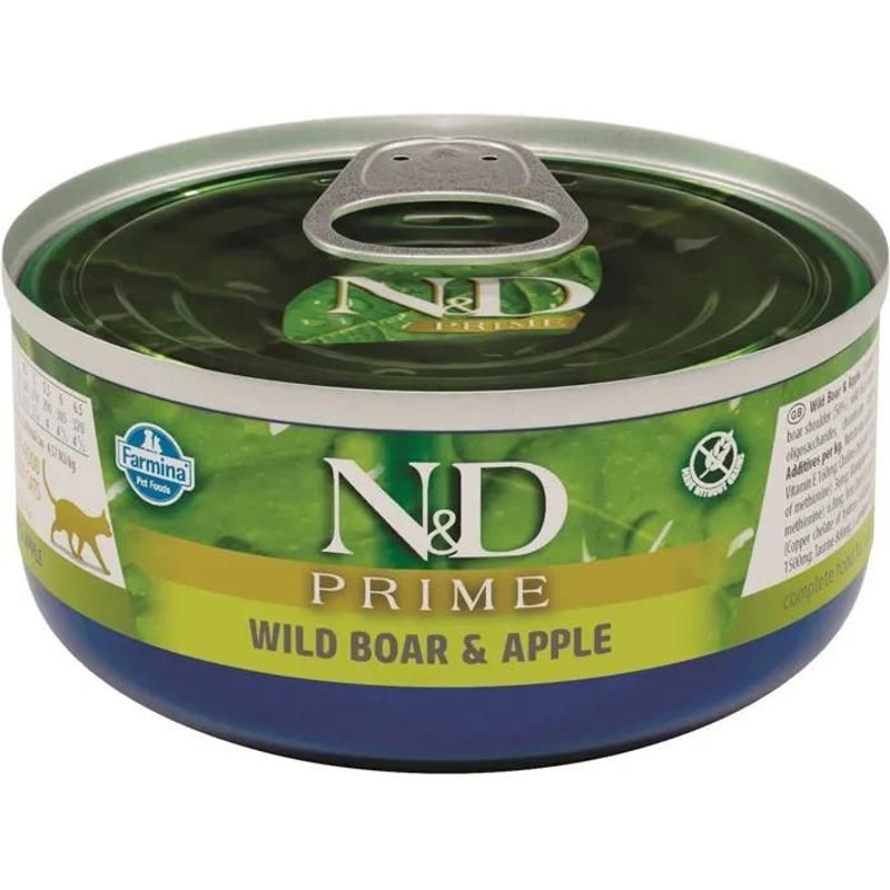 Complément Alimentaire Pour Chat Farmina N&d Prime Wet Wild Boar