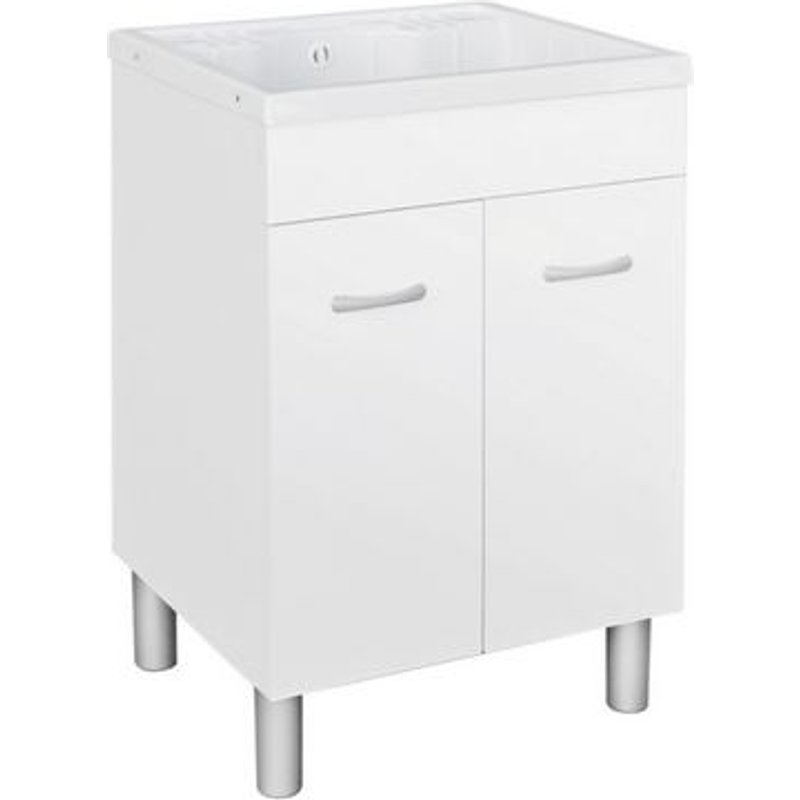 1 X LAVER LES MEUBLES. PILULES DE RÉSINE. MEUBLES POLYVALENTS 60x50xH.90 cm (2 portes)