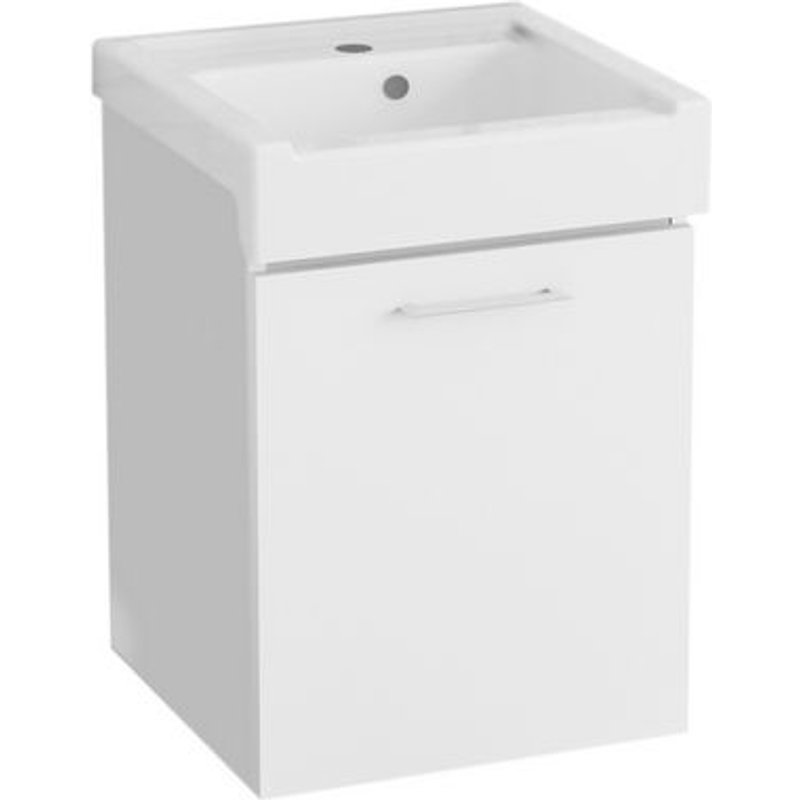 1 X LAVER LES MEUBLES. PILULES DE RÉSINE. MEUBLES POLYVALENTS Blanc Classique - LxP 50x50 cm