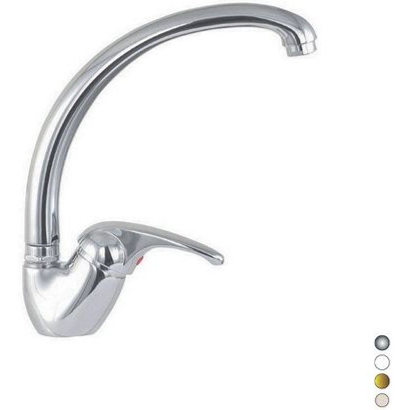 1 X ROBINETS DIANFLEX SÉRIE MARZIA / SÉRIE DESIA Blanc mat