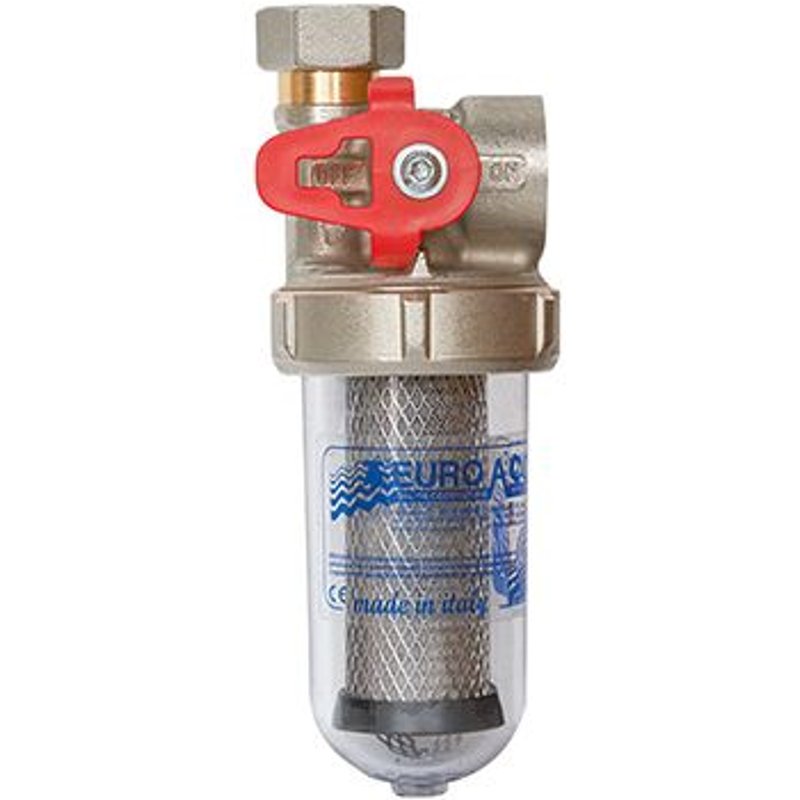 1 X FILTRES À EAU / PINCES ARGENTÉES 3/4 + réductions 1/2