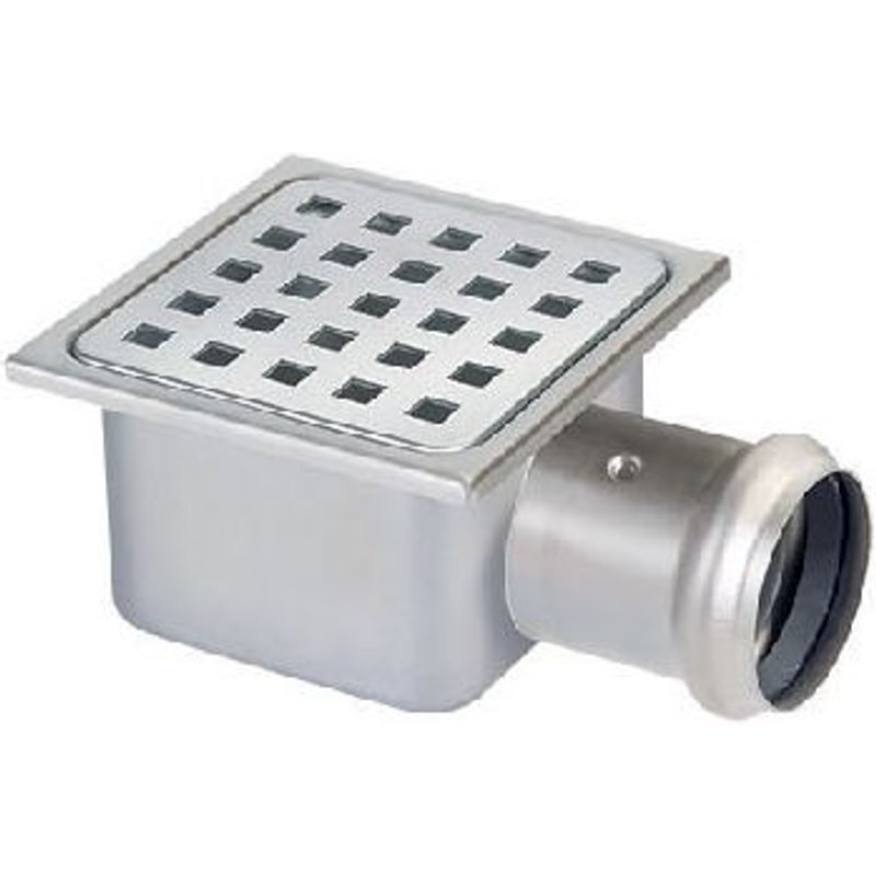 1 X REGARDS ET CANAUX DE DRAINAGE. CANIVEAUX DE DOUCHE 105x105 H. 62 mm