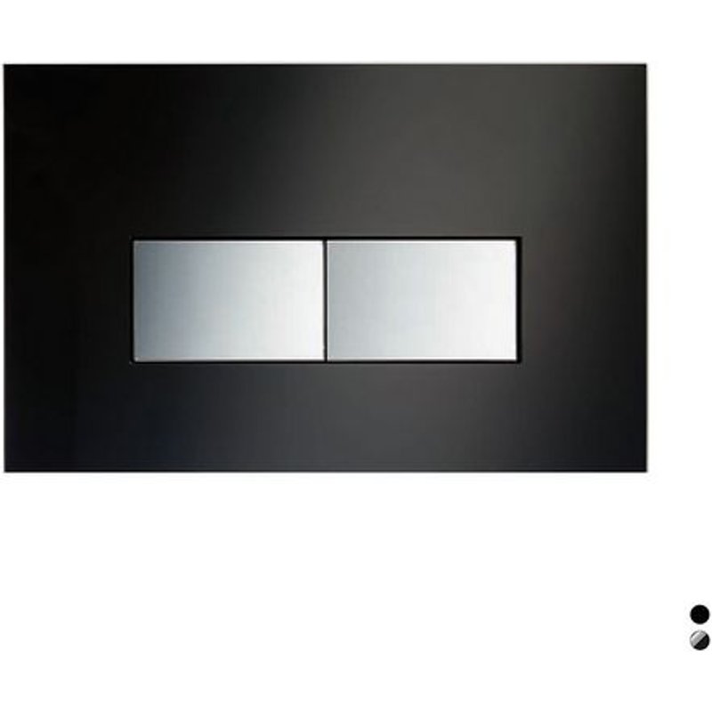 1 X BOÎTES DE DRAINAGE INTÉGRÉES. PLAQUES ET DROITS noir mat