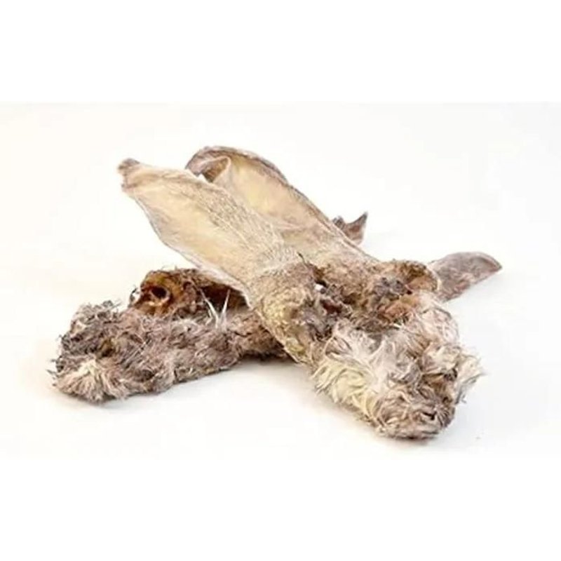 Friandise - Naturel - Oreilles De Lapin - 500 G - Soin Dentaire - Sans Colorants Ni Conservateurs