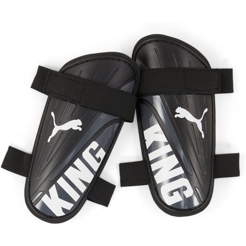 Puma Protège-Tibias À Lanières King, Accessoires, Noir/Blanc, Xl
