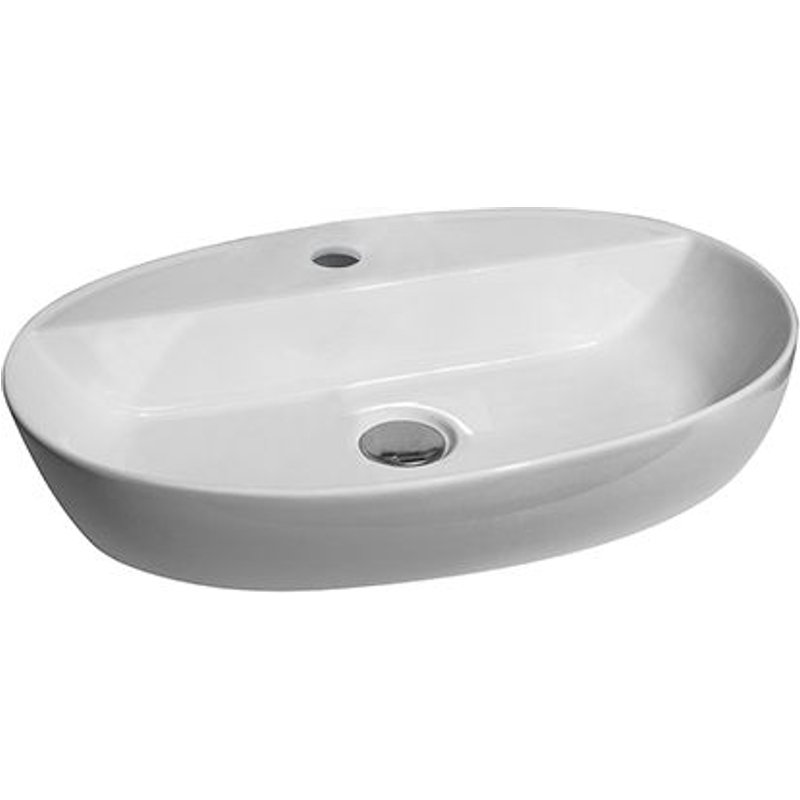 1 X LAVABO. ÉVIERS ET ACCESSOIRES EN CÉRAMIQUE Blanc