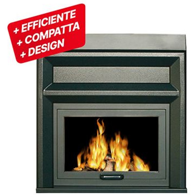 1 X THERMO CHEMINÉES. POÊLES À PELLETS. CHAUDIÈRES À BIOMASSE. BIO-CHEMINÉES 26 000 Kal. Cuivre Att. Droite