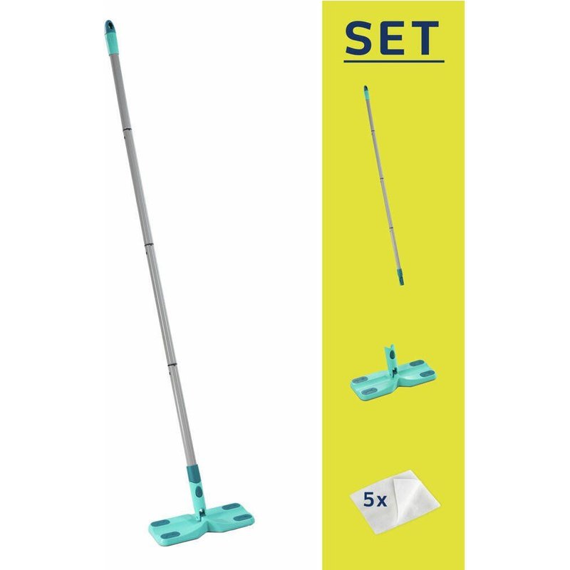 Leifheit 56666 Set Clean e Away Lavapavimenti Turchese