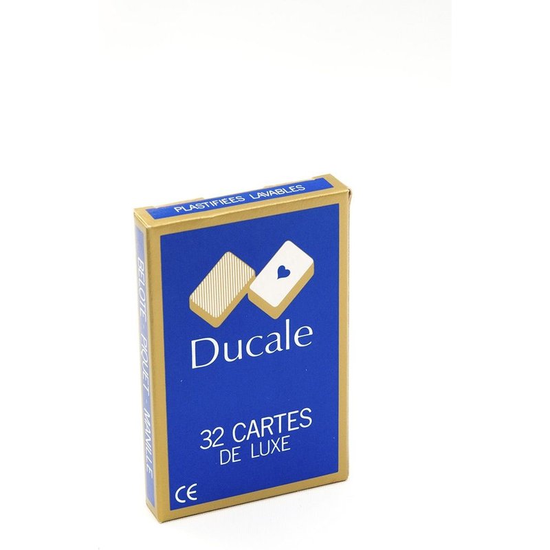 Cartes À Jouer Ducale 32 Cartes - Étui Carton - Dos Écossais Axé
