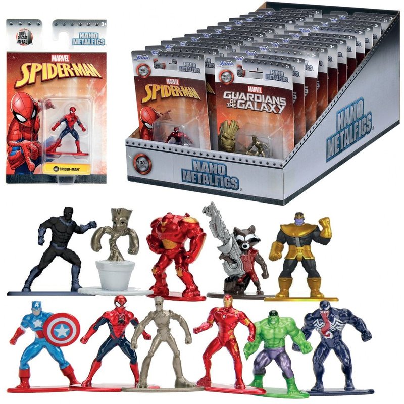 JADA MARVEL FIGURINES 4CM ASST X1 PRES