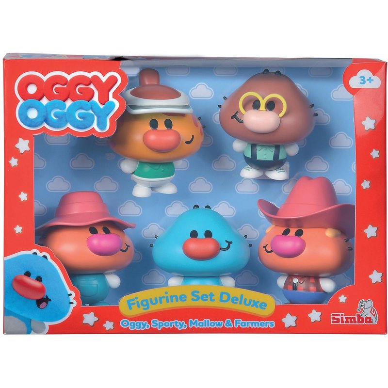 Oggy Oggy Oggy Figurines 5 Pcs