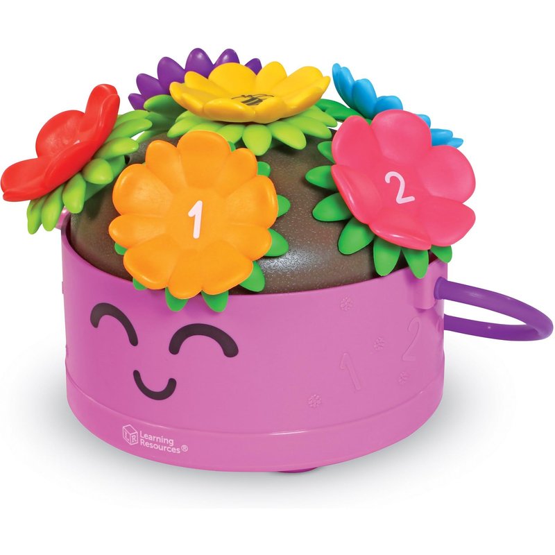 Pot Fleur Poppy Count Stack Learning Resources 15 Pi Ces Jouets La Motricité Fine Petite Enfance Jouets Préscolaires Cadeaux Pâques Jeunes Enfants Partir 18 Mois Ler9134 Multicolore