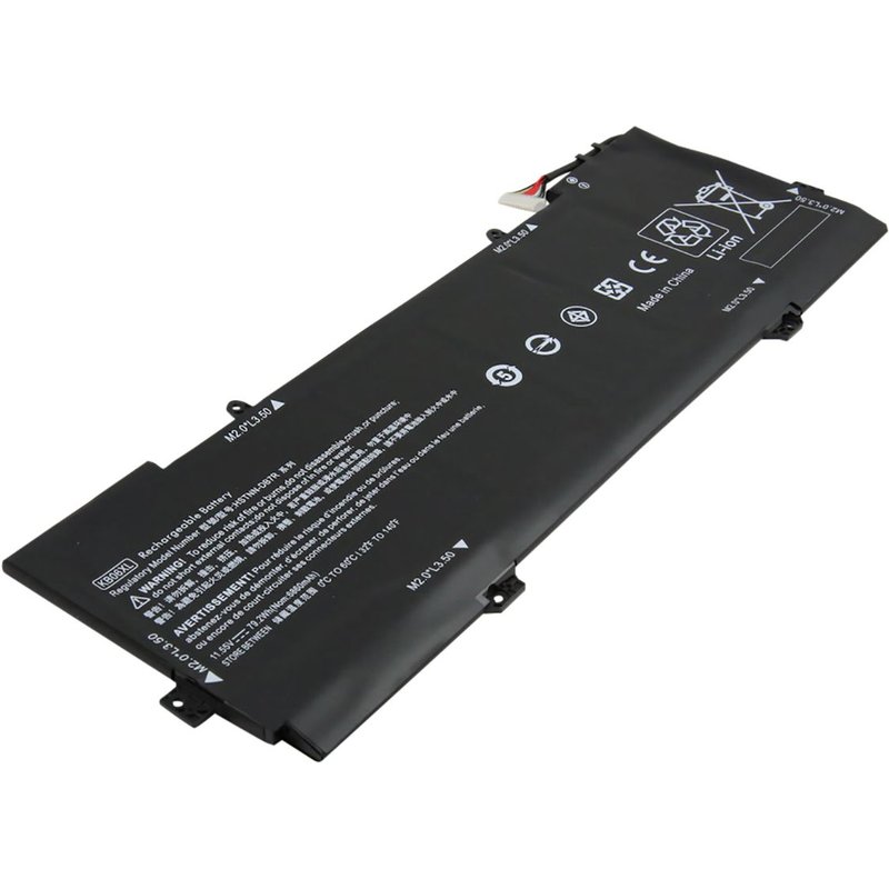 Batterie de Remplacement pour HP Spectre X360 15-bl001ng Li-Polymer 11,55V Noir