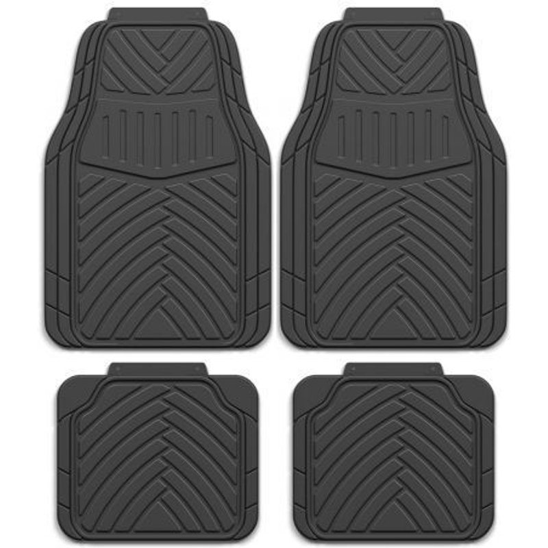 4 Tapis Pvc Noir Tokyo-Otokit