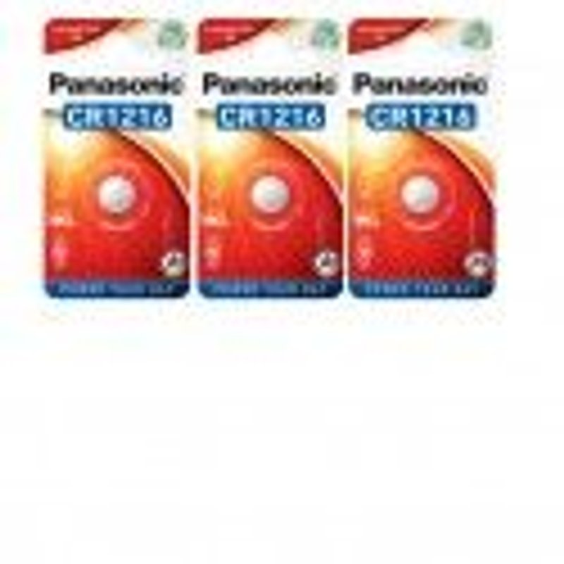 3 piles Panasonic CR1216
