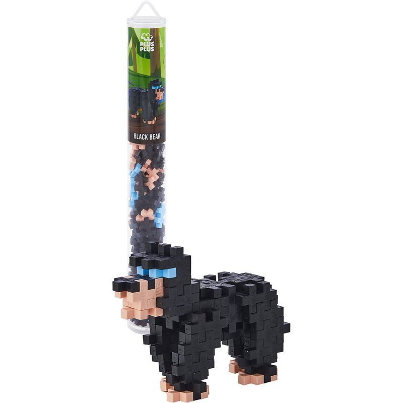 Plus Plus - Tube De 100 Pi Ces Ours - Jeu De Construction - Pp4271 4271