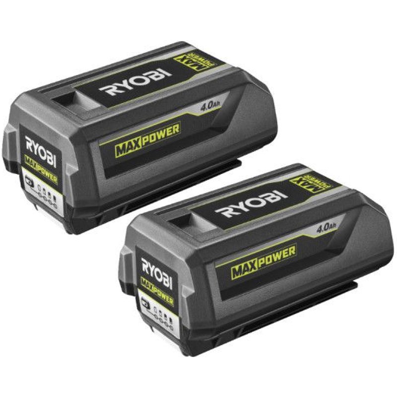 Lot de 2 batteries Lithium+ 36V RYOBI - 4.0Ah - RY36B40B
