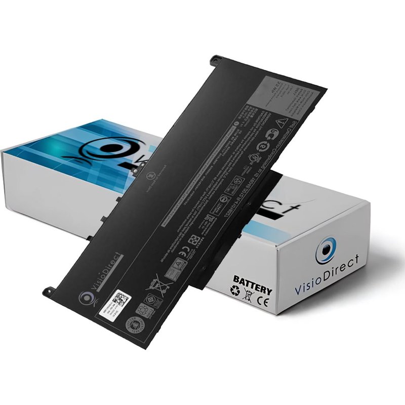Visiodirect® Batterie compatible avec P26S001 pour Dell 7.6V 55Wh