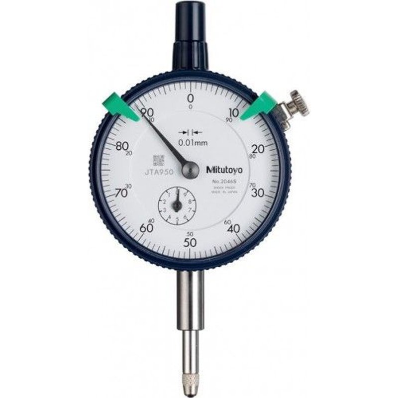 Comparateur mécanique avec patte 10 mm - dos à patte - 2046S MITUTOYO