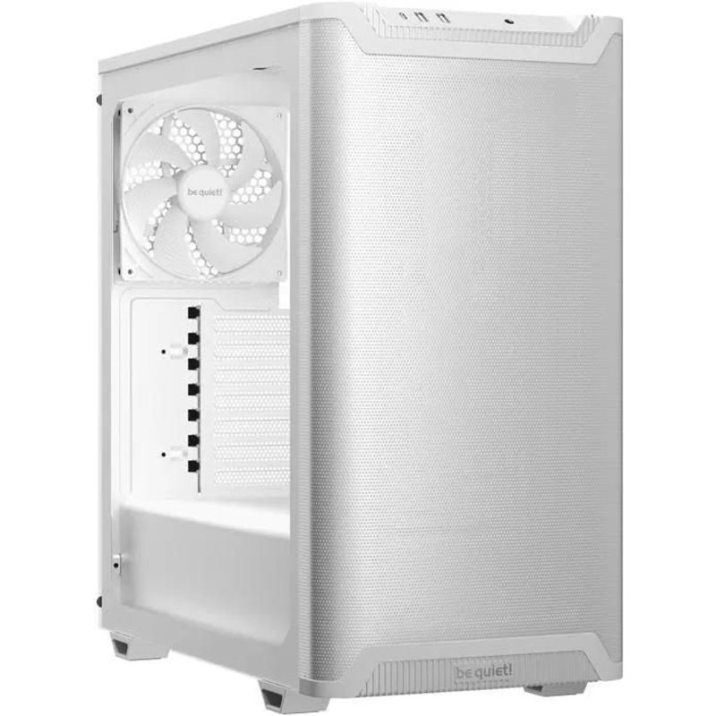 Boîtier PC - Be Quiet! - Pure Base 501 - Moyen Tour - Airflow - Vitré - Blanc