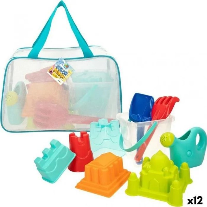 Nc Set De Jouets De Plage Colorbaby Polypropylène (12 Unités)