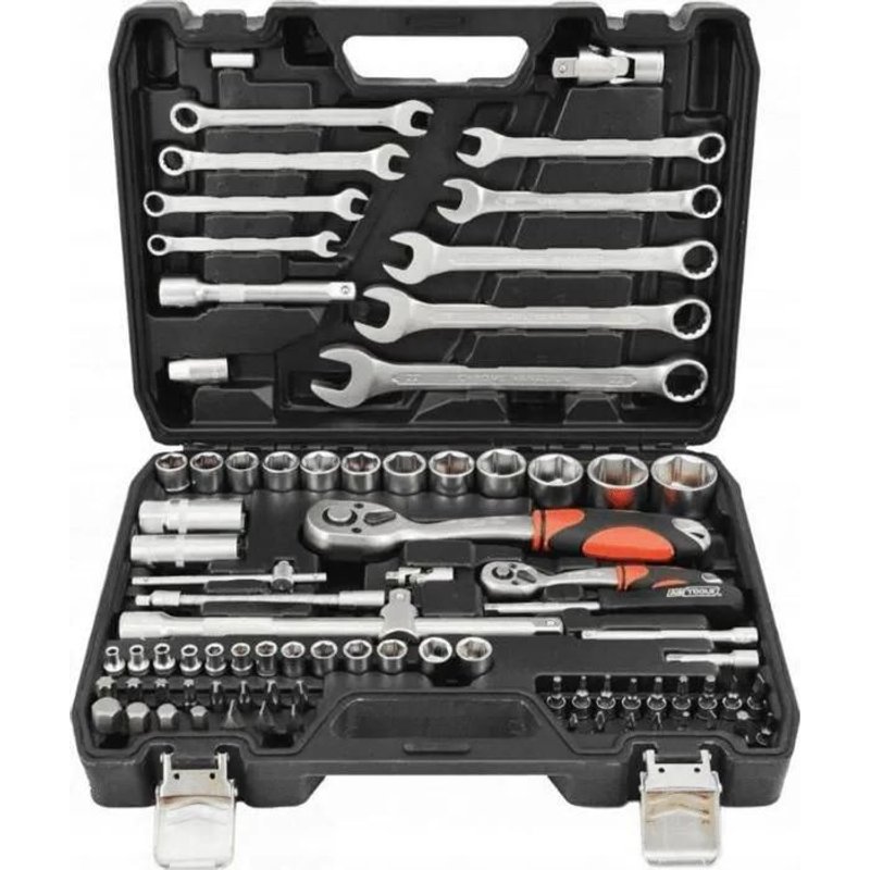 Boite à outils - Awtools - AW39082 - 82 pièces - Plastique - Inclus : douilles et clés