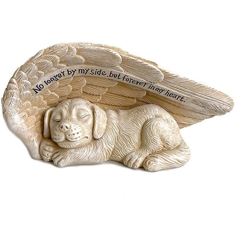Statue Commémorative Pour Chien, Statue En Résine Pour Animal De Compagnie, Cadeau De Perte D'animal De Compagnie, Statue D'ange Pour Commémorer La Perte D'un Animal De Compagnie