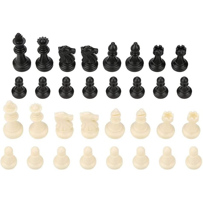 Pièces D'échecs Jeu D'échecs International 32 Pièces D'échecs De Tournoi Standard Noir Blanc Jouets Éducatifs Et Éducatifs Cadeaux Jeux De Société