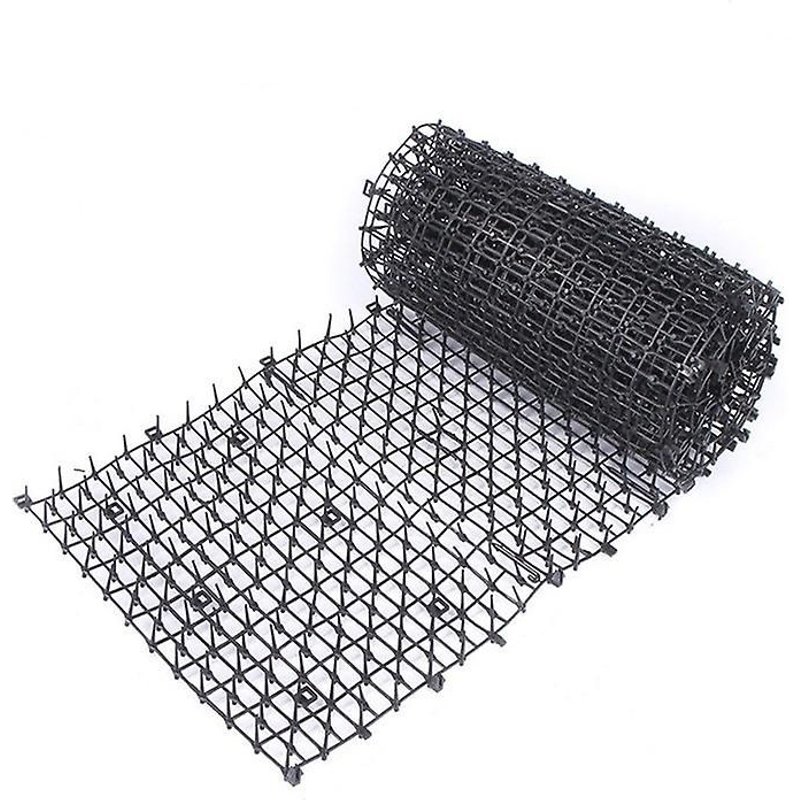 Tapis Anti-Épines Pour Chats Et Chiens, En Plastique, Noir, 200 X 28 Cm