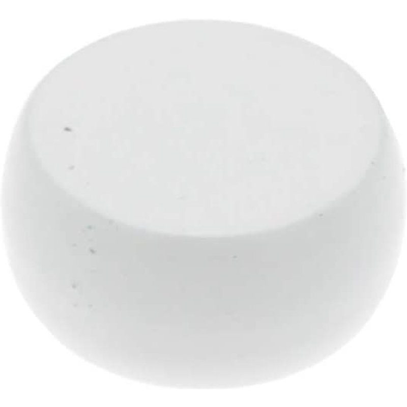 2 embouts métal blanc