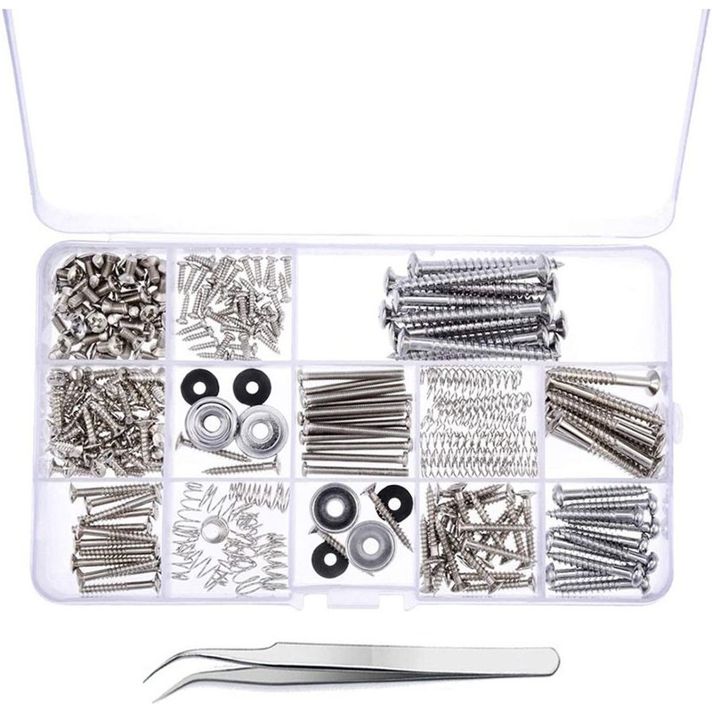 Vis De Réparation De Guitare Ensemble De 9 Accessoires De Guitare Ensemble De Boucle De Sangle Outils De Pianiste