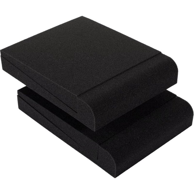 Coussinets De Haut-Parleur En Mousse Haute Densité 2 Pièces - Coussinet D'isolation De Haut-Parleur, Coussinets D'isolation Acoustique De Moniteur, Coussinets De Moniteur De Studio