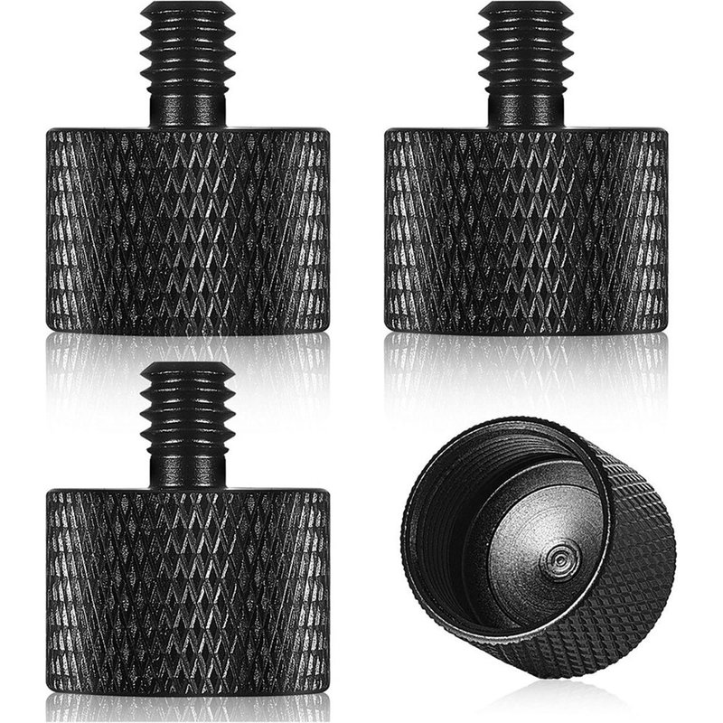 Adaptateur De Pied De Mic 5/8 À 1/4 Mâle Pour Support De Caméra, Adaptateur De Filetage De Trépied, Connecteur De Conversion, Adaptateur À Vis