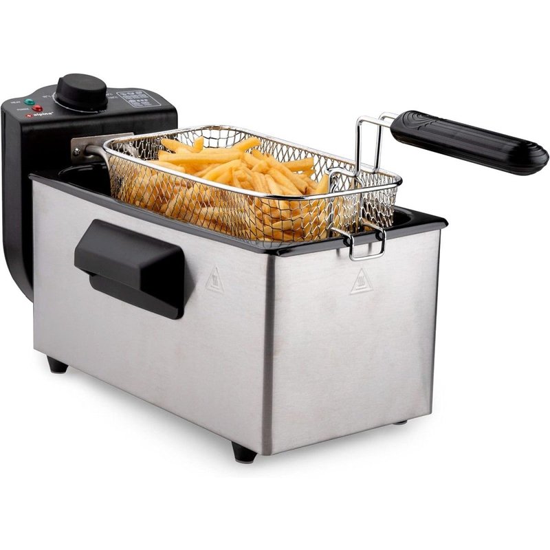 Friteuse electrique à huile Cuve 3L 2000W 190°C ALPINA
