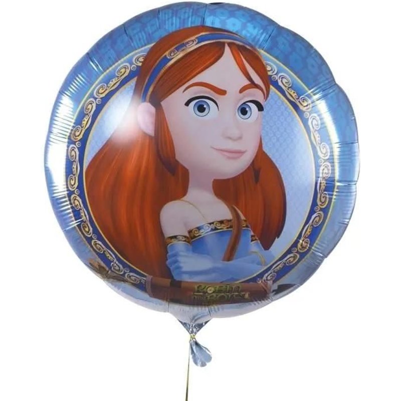 P'tit Clown Re14044 - Ballon Alu Robin Des Bois¿ Marianne 40 Cm
