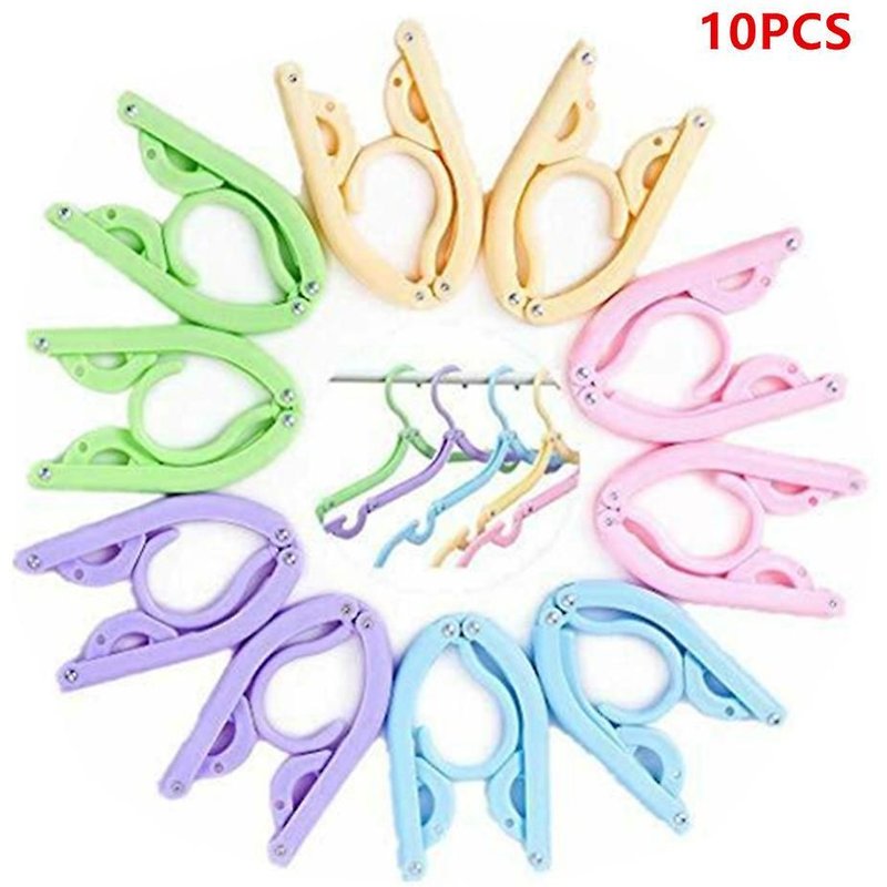 Cintres magiques - cintres gain de place, cintres pliables, 10 sacs