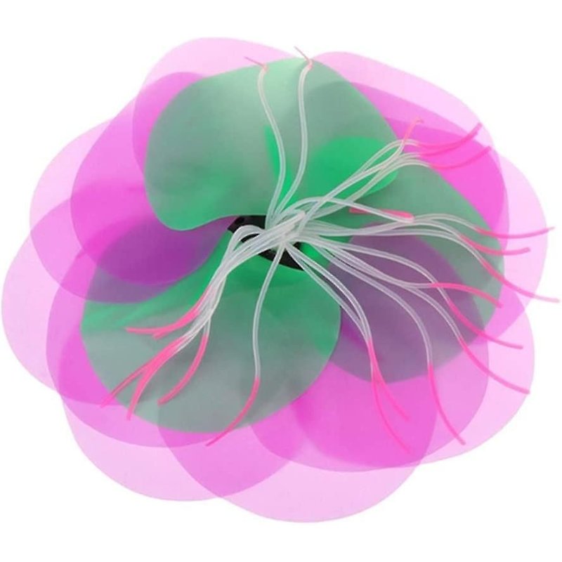 1 X Garniture De Corail En Silicone Luminescent, Garniture De Corail Pour Aquarium 6 1/3"" X 2 9/10