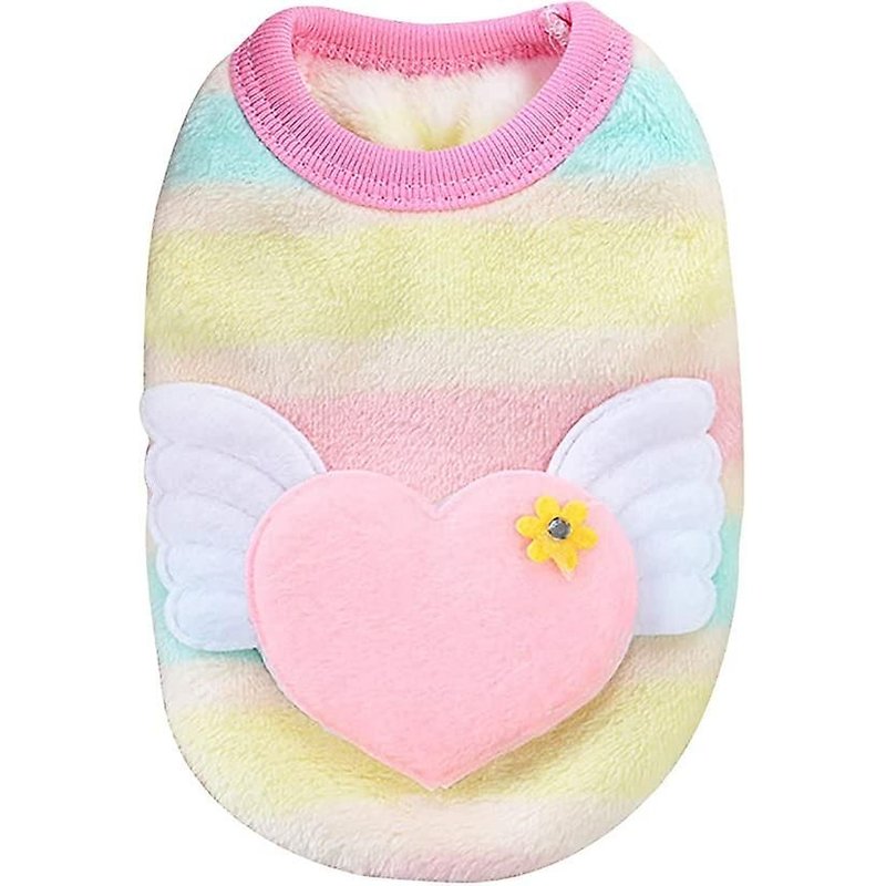 1 Vêtement D'hiver Pour Chien De Petite Taille Pour Bouledogue Français Chihuahua, Manteau (Xs : Tour De Cou : 22 Cm, Tour De Poitrine : 30, Longueur Du Dos : 18 Cm, Poids : 1-1,5 Kg