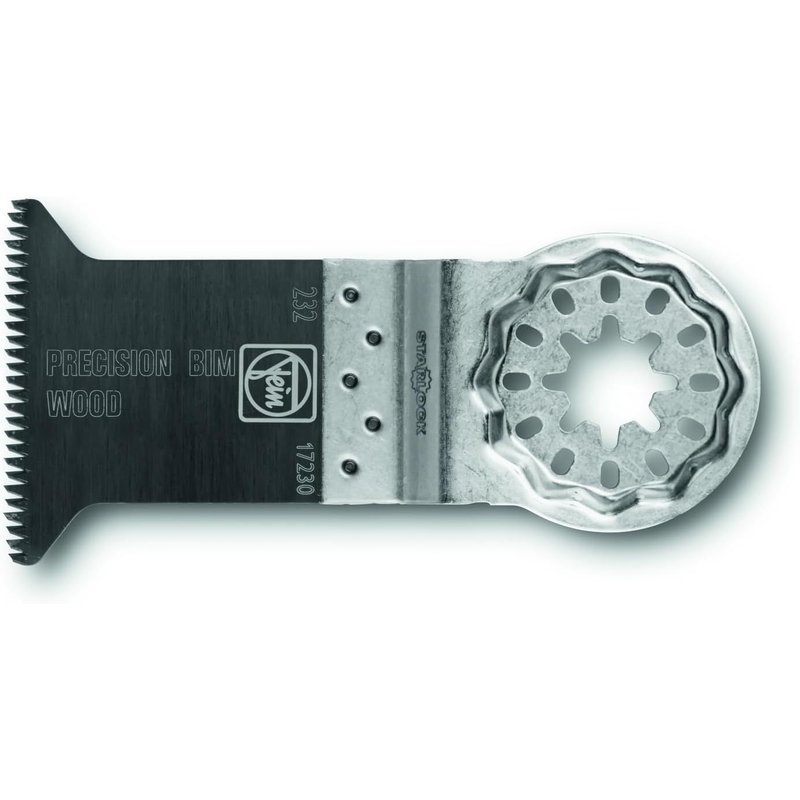 Lame de scie de précision E-Cut,Condit. 1 Pce,Largeur 65 mm,Longueur 50 mm,Porte-outil Starlock,Bi-métal avec denture japonaise double