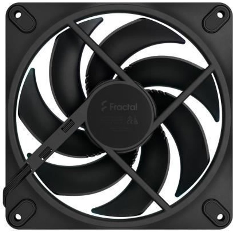 Ventilateur PC - FRACTAL DESIGN - Momentum 14 RGB - FDB - Anneau lumineux ARGB Gen 2 - ContrĂ´le PWM - Noir