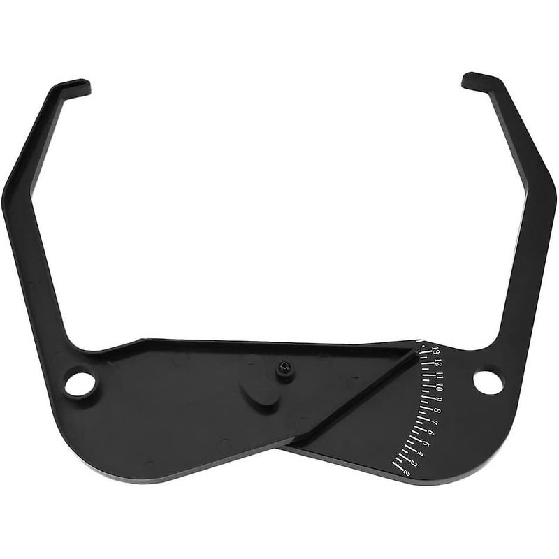 Jauge de profondeur de bande de roulement de pneu, jauge de largeur de pneu de roue portable