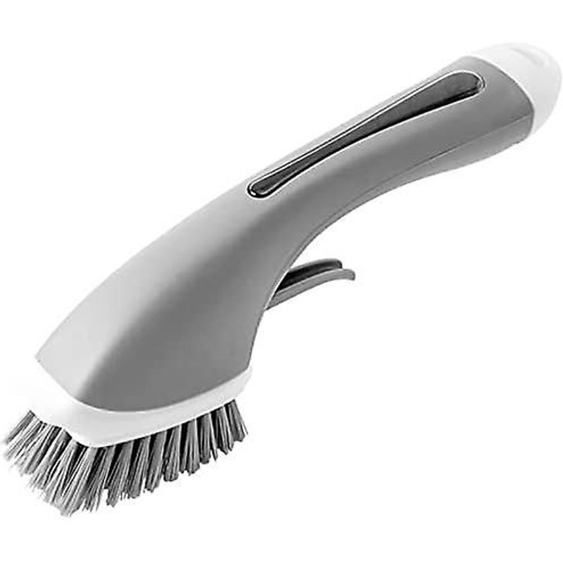 Brosse de cuisine, brosse Ă vaisselle, brosse de nettoyage liquide, ajout automatique d'agent nettoyant pour brosses Ă casseroles
