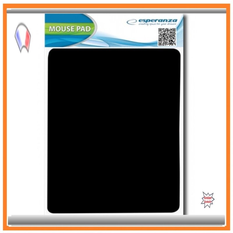 Esperanza Tapis de souris EA145 (Noir)